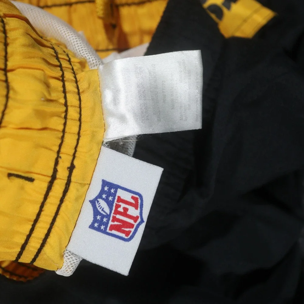 Pittsburgh Steelers NFL‎ Board Shorts Black Gold Mens XS